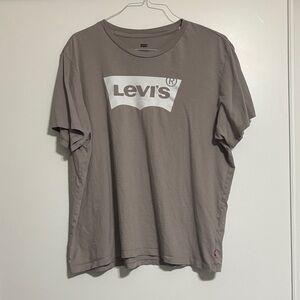 Levi's Taupe Short Sleeve T-Shirt